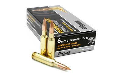 SIG 6MM CM 107GR OTM 20RD 10BX/CS - for sale