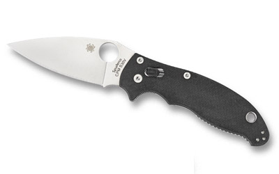 SPYDERCO MANIX 2 BLACK G10 PLAINEDGE - for sale