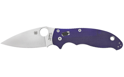 SPYDERCO MANIX 2 G-10 DARK BLUE - for sale
