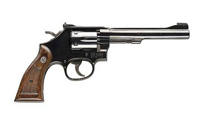 S&W 17 CLASSIC .22LR 6" AS BLUED CHECKERED WOOD GRIPS - for sale