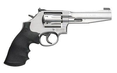 S&W PRO SERIES 686PLUS 357 5" AS 7-SHOT STAINLESS RUBBER! - for sale