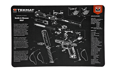 TEKMAT PISTOL MAT S&W M&P BLK - for sale