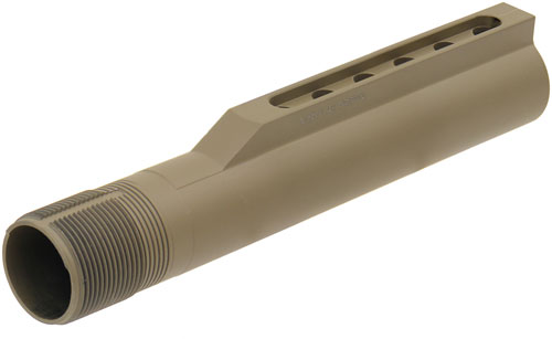 UTG PRO MIL 6 POS RCVR EXT TUBE FDE - for sale