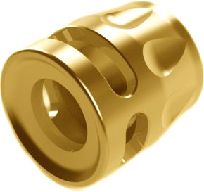 TRUE PREC MICRO COMP 1/2X28 GLD TIN - for sale