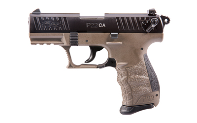 WAL P22 22LR 3.4" 10RD FDE/BLK CA - for sale