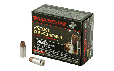 WINCHESTER SUPREME ELTE 380ACP 95GR PDX1 DEF 20RD 10BX/CS - for sale