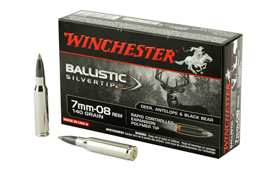 WINCHESTER SUPREME 7MM-08 REM 140GR SILVERTIP 20RD 10BX/CS - for sale