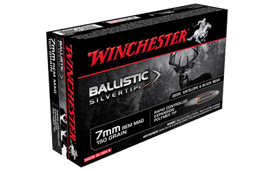 WINCHESTER SUPREME 7MM REM MAG 150GR SILVERTIP 20RD 10BX/CS - for sale