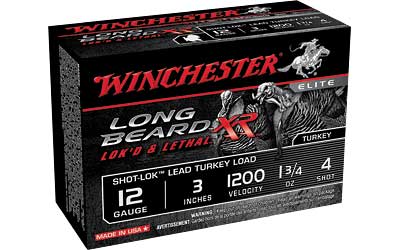 WIN LB XR TRKY 12GA 3" #4 10/100 - for sale