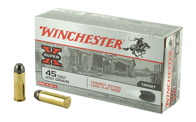 WINCHESTER COWBOY 45 LC 250GR LEAD-FP 50RD 10BX/CS - for sale