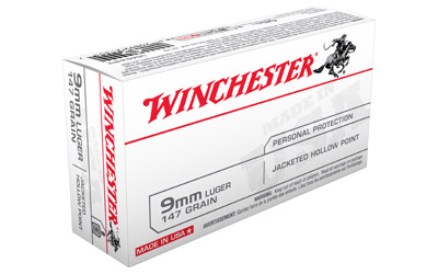 WIN USA 9MM 147GR JHP 50/500 - for sale