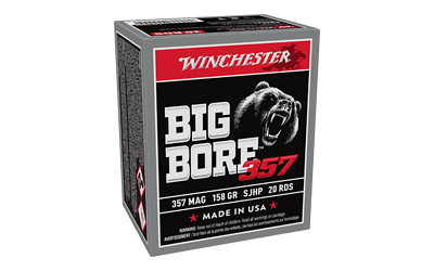 WINCHESTER BIG BORE 357MAG 158GR JHP CS 20RD 10BX/CS - for sale