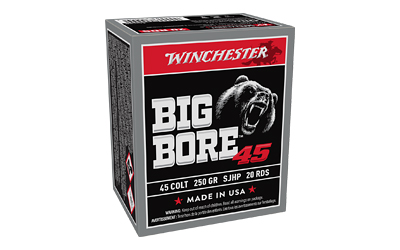 WINCHESTER BIG BORE 45 LC 250GR JHP 20RD 10BX/CS - for sale