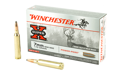 WINCHESTER SUPER-X 7MM REM MAG 175GR POWER POINT 20RD 10BX/CS - for sale